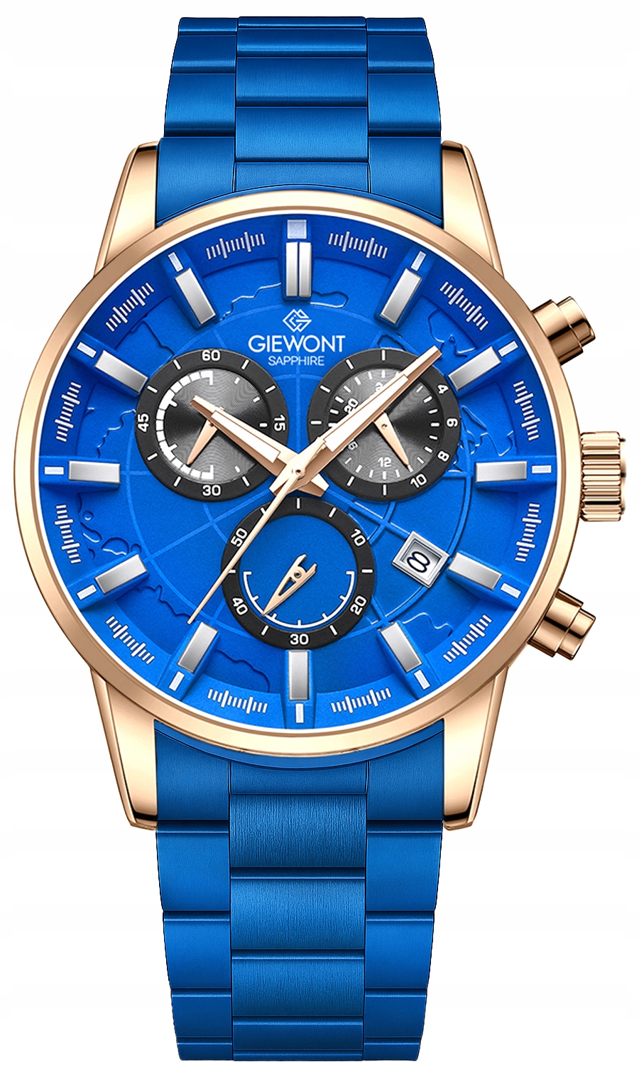 Zegarek Męski Chronograph Sapphire Niebieski GW4580-B5 – Elegancja i nowoczesny styl