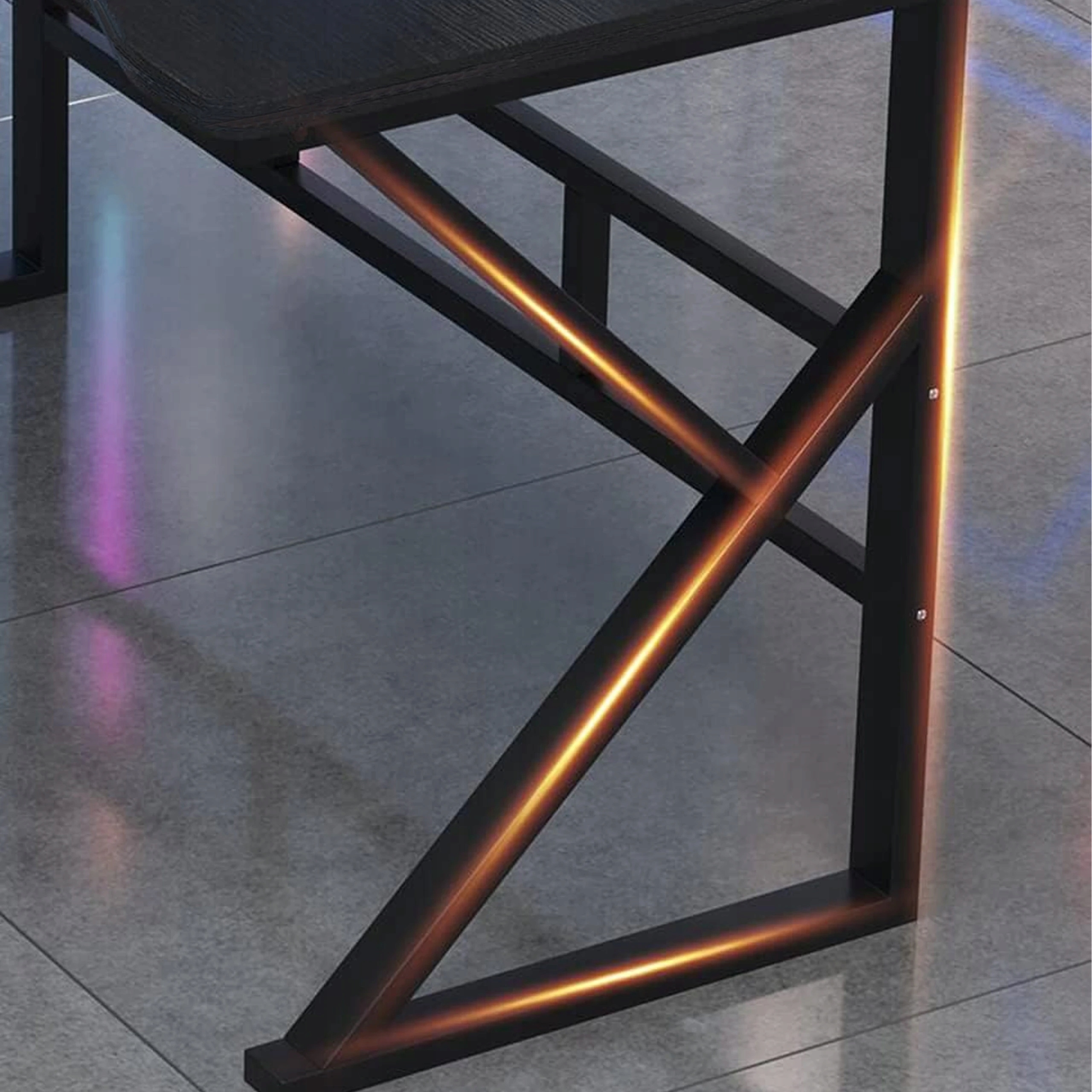 Ergonomiczne i nowoczesne biurko dla graczy