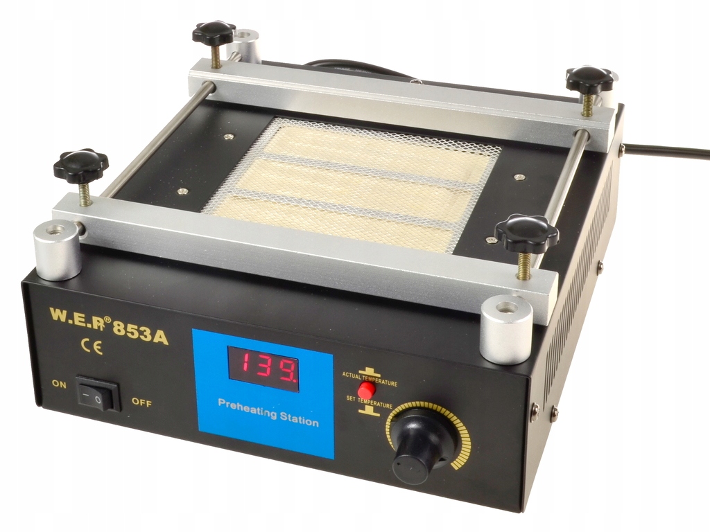 Regulowana temperatura od 0 do 400 °C
