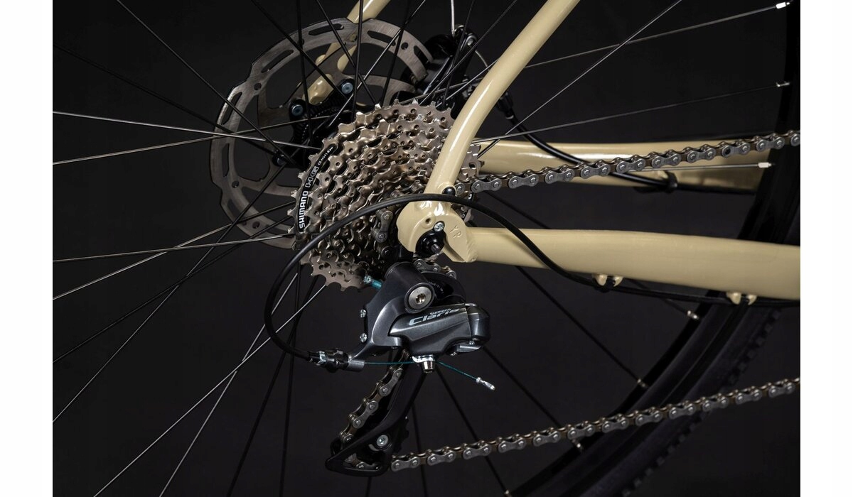 Wytrzymała aluminiowa rama i widelec