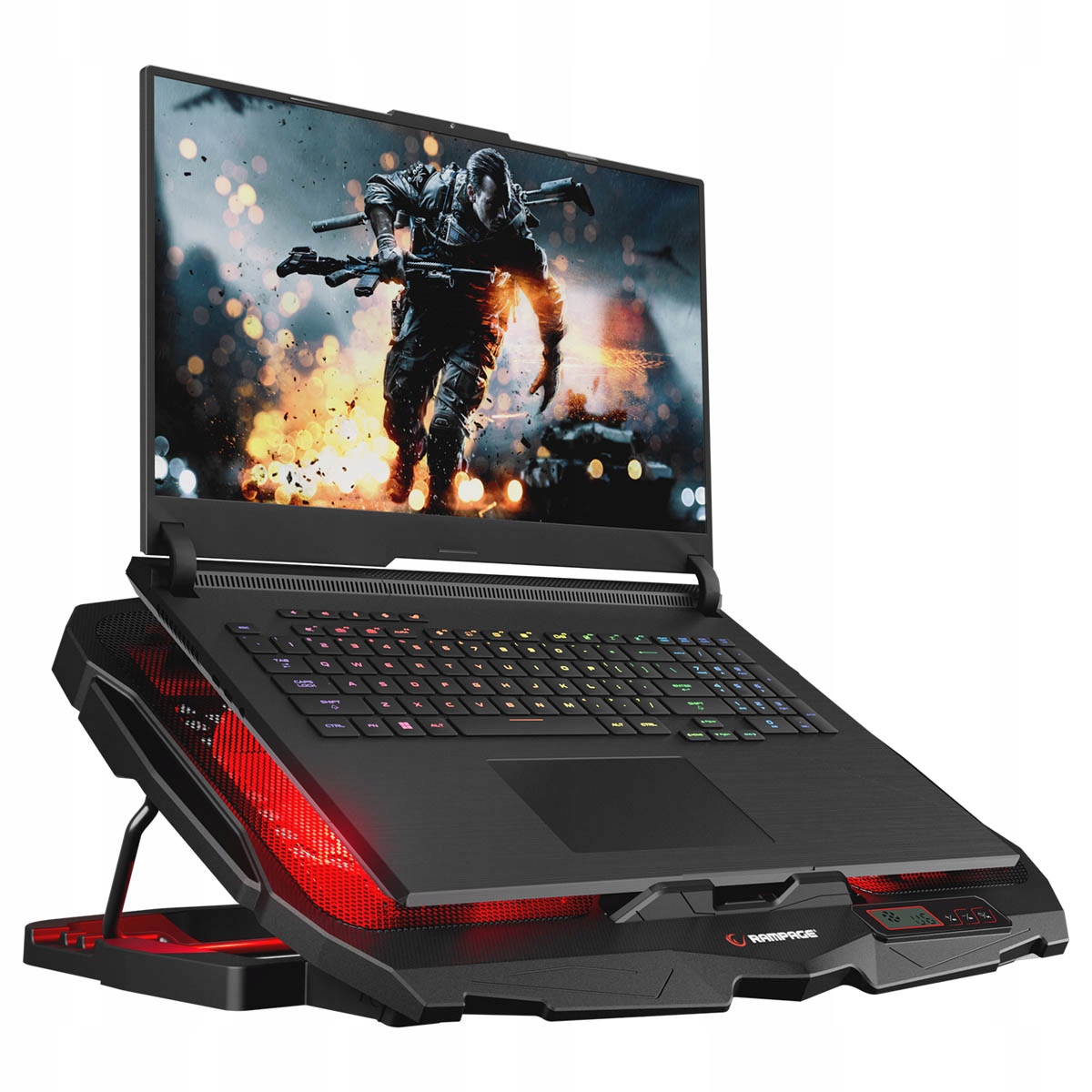 Rampage AD-RC4 Podstawka chłodząca pod laptop 12,1-15,6