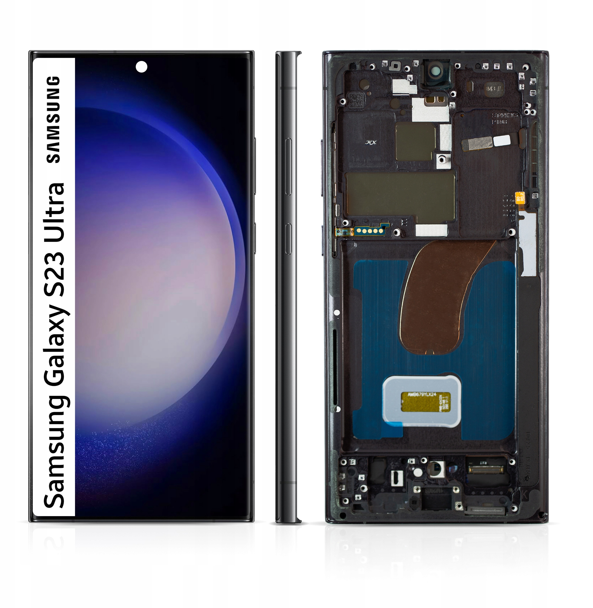 Wyświetlacz do Samsung Galaxy S23 Ultra Ekran LCD Big OLED Ramka SM-S918B – Idealne rozwiązanie dla Twojego telefonu