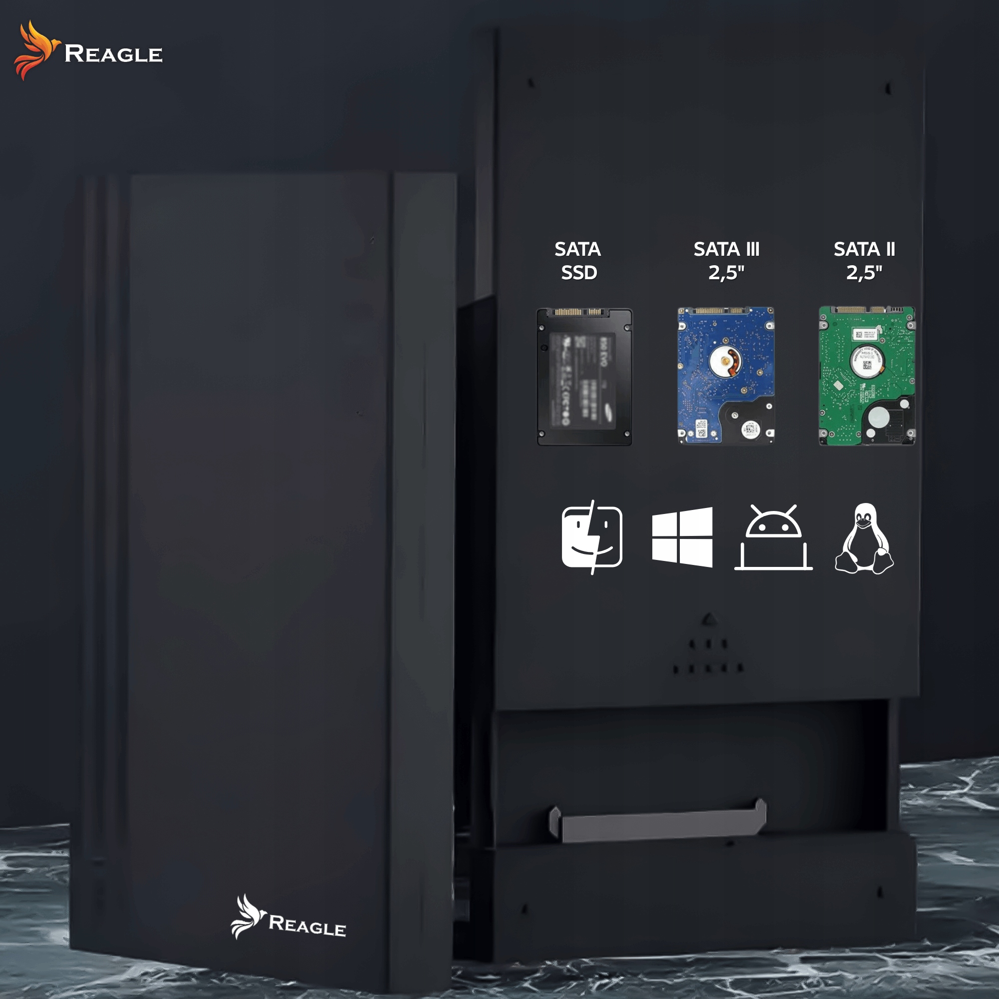 Wysoka pojemność – Kompatybilność z dyskami do 4TB