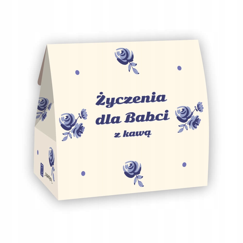 Gotowy zestaw prezentowy Życzenia dla Babci – Aromatyzowana kawa mielona PREMIUM