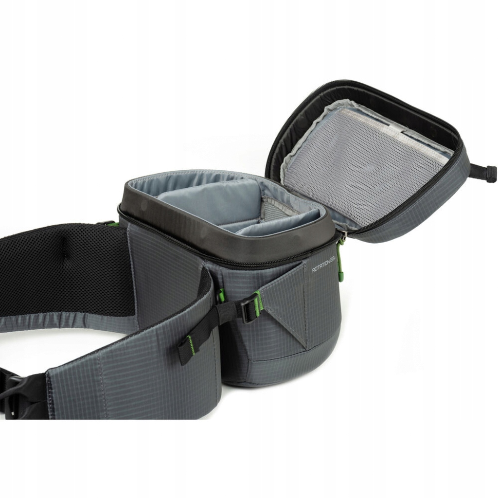 Innowacyjna konstrukcja z obracaną torbą na sprzęt