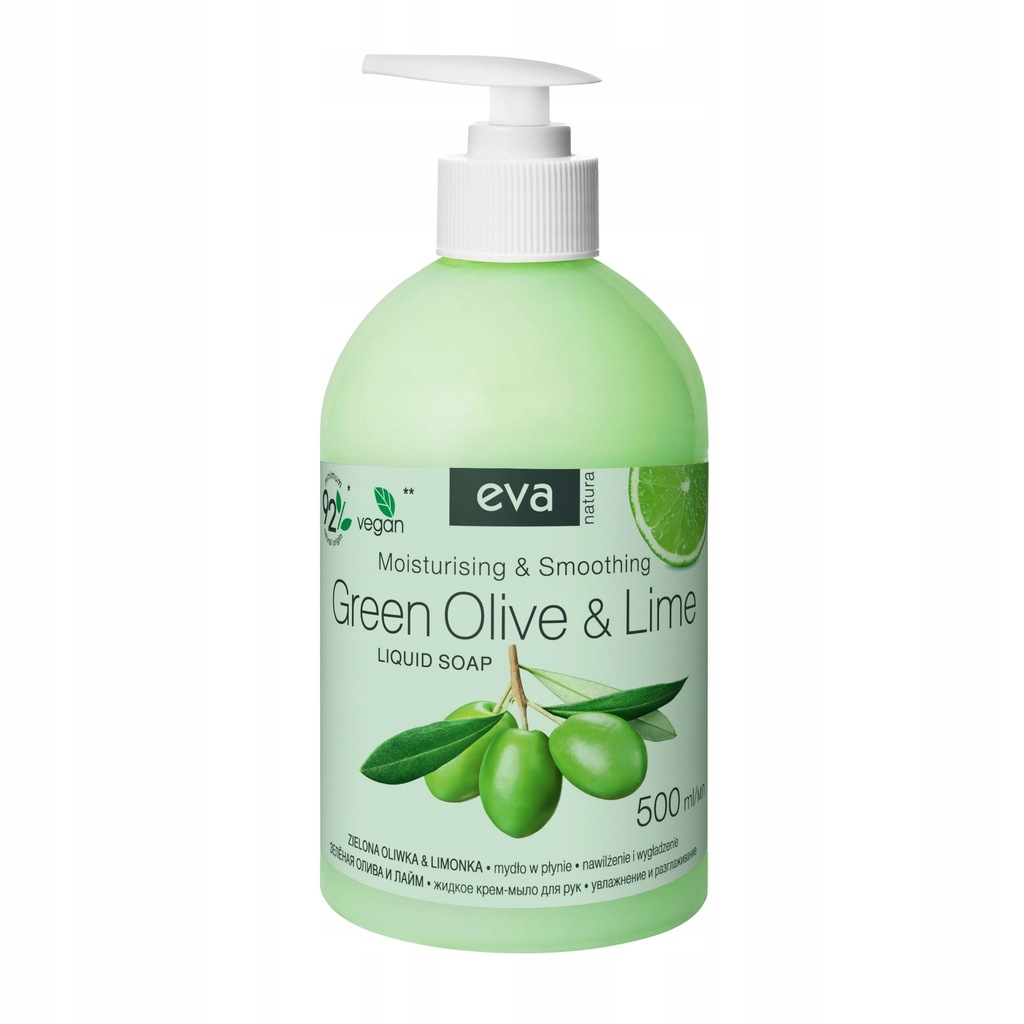 Mydło w płynie Zielona oliwka* & Limonka* 500 ml – pielęgnacja dla Twoich rąk