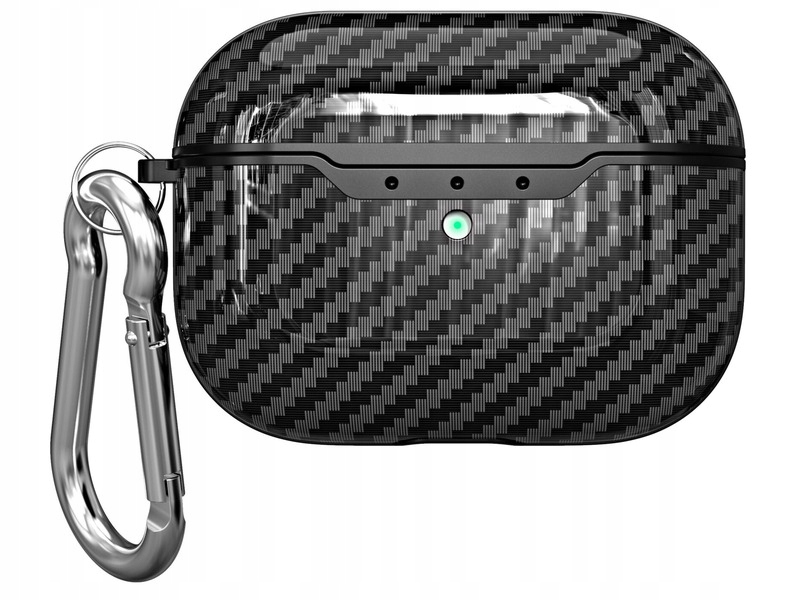Etui Beline AirPods Carbon Cover Air Pods 4 czarny – Styl i ochrona w jednym