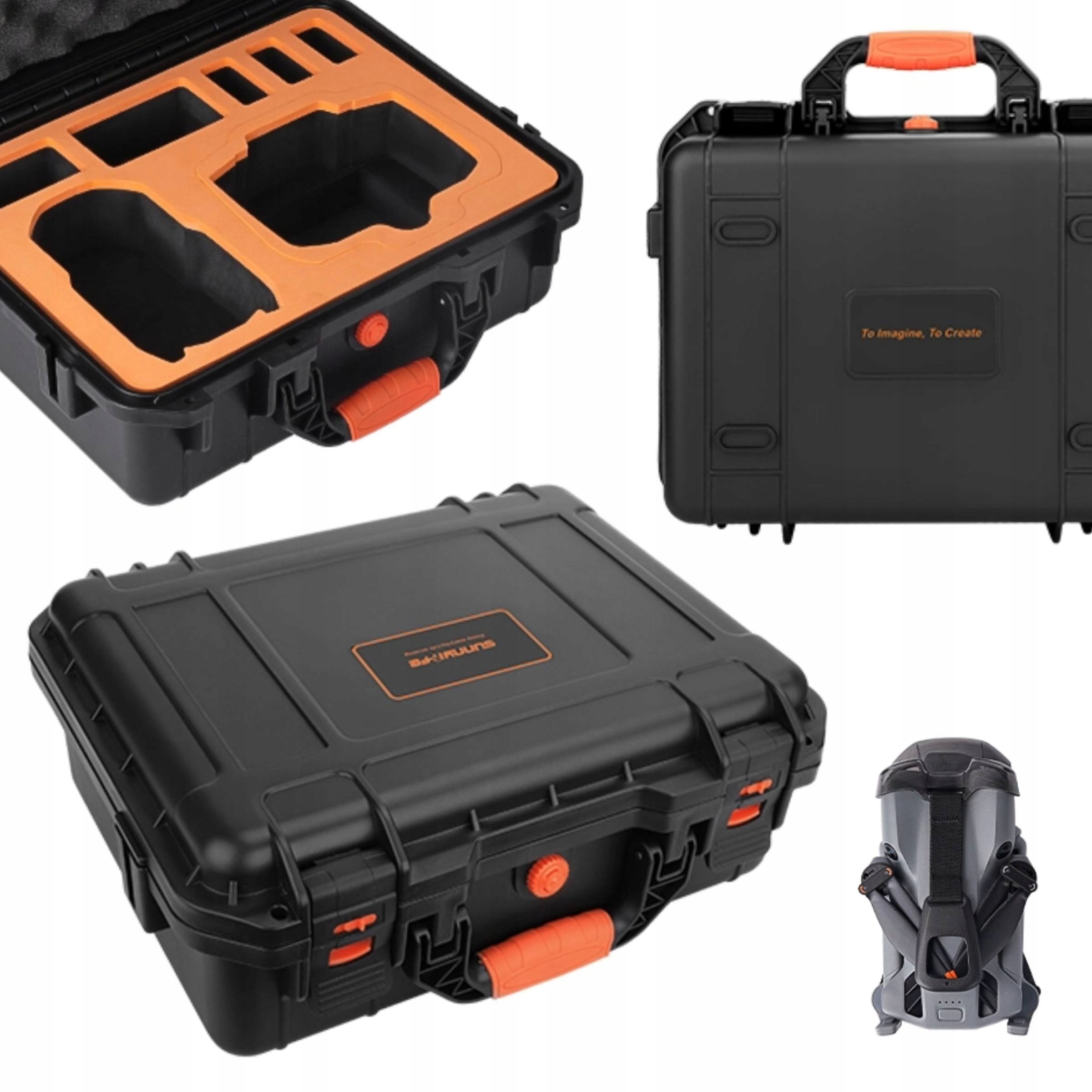 Wodoodporna Walizka Hard Case Futerał Ochronny Etui Do Drona DJI Mini 5 Pro – Idealna ochrona dla Twojego drona