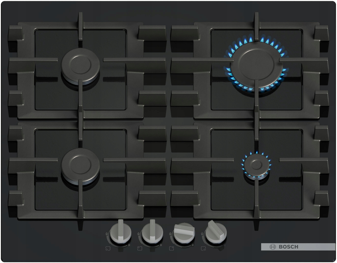 Cztery palniki o łącznej mocy 7,5 kW – Wydajność gotowania