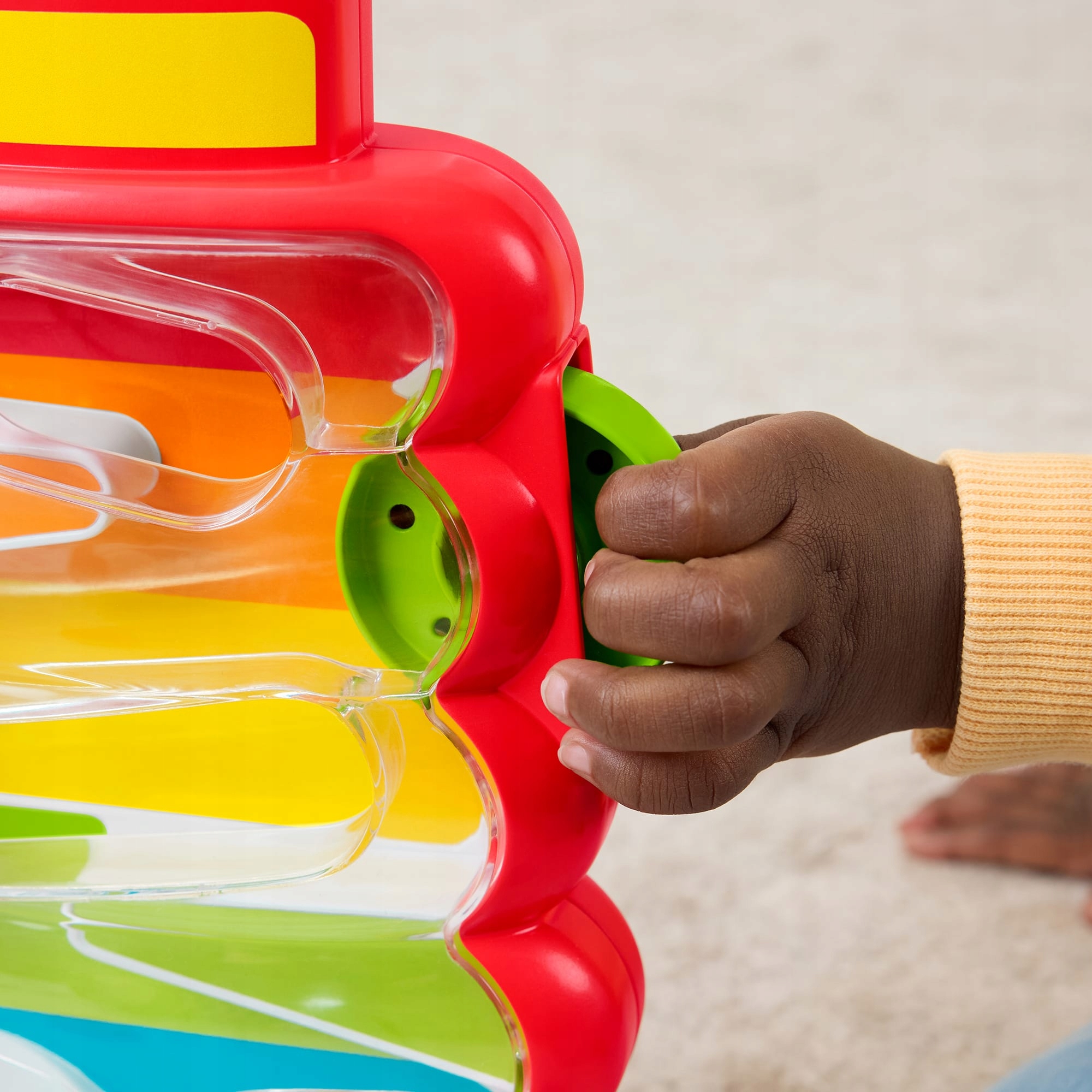 Interaktywna zabawa z kolorowymi żetonami