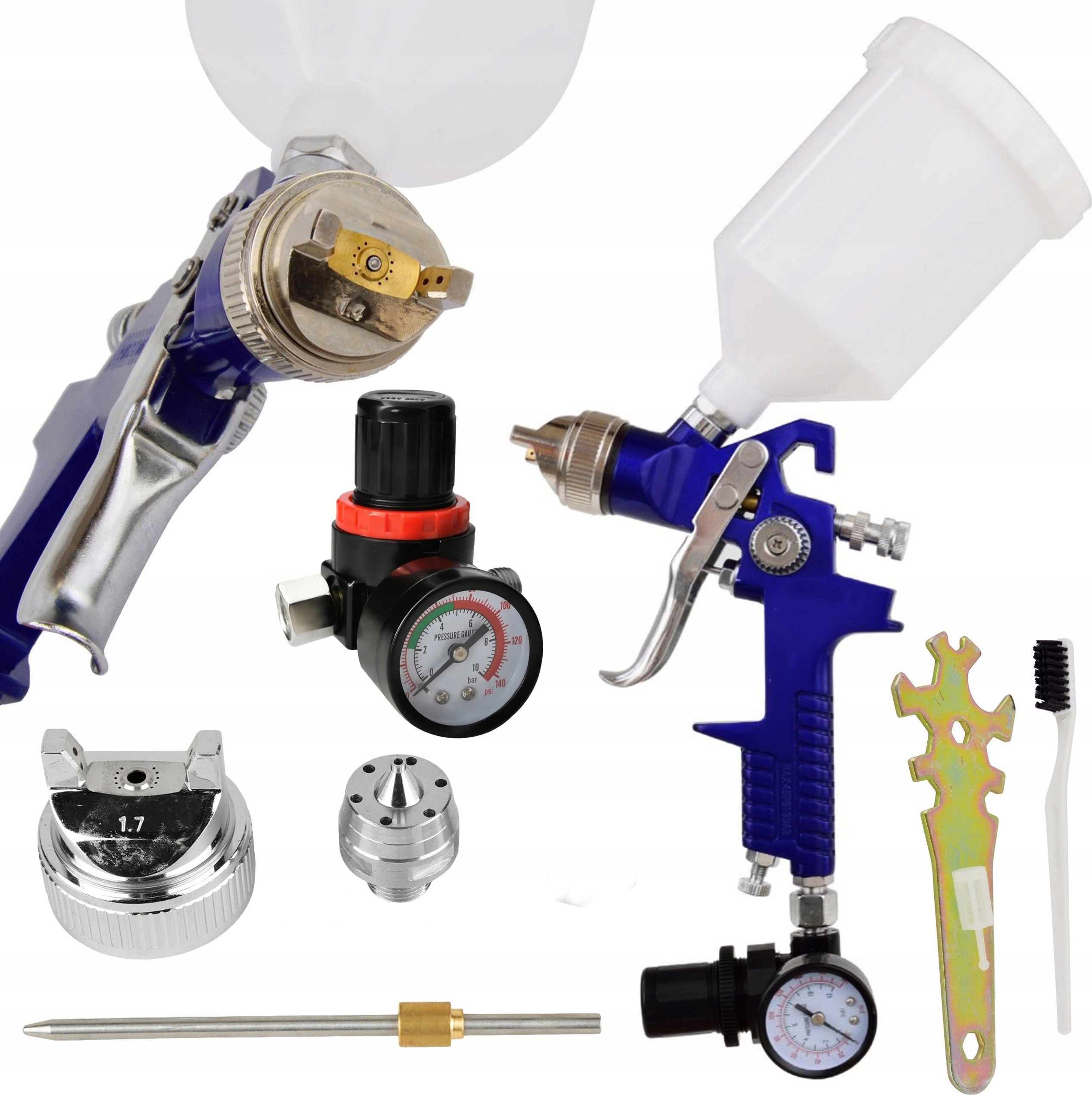 Zestaw akcesoriów – Wszystko, co potrzebne do lakierowania