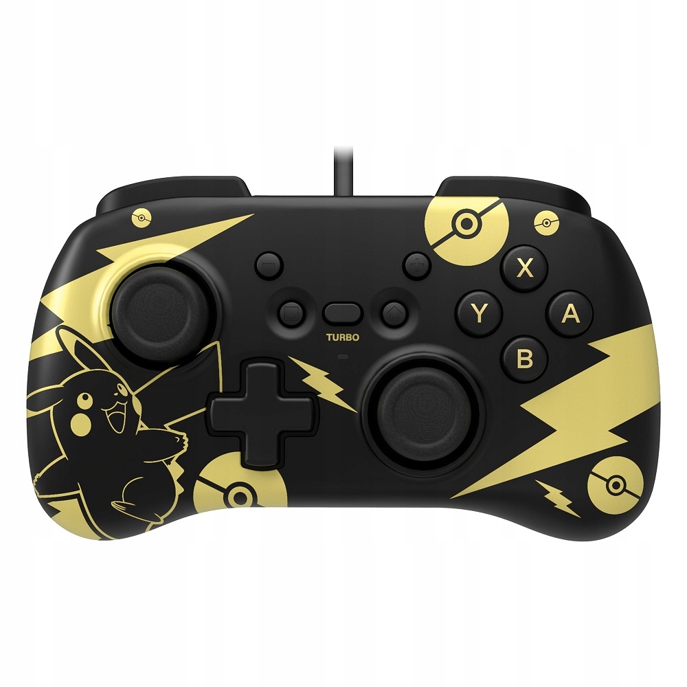 Stylowy design Pikachu Black & Gold – Oficjalna licencja Nintendo