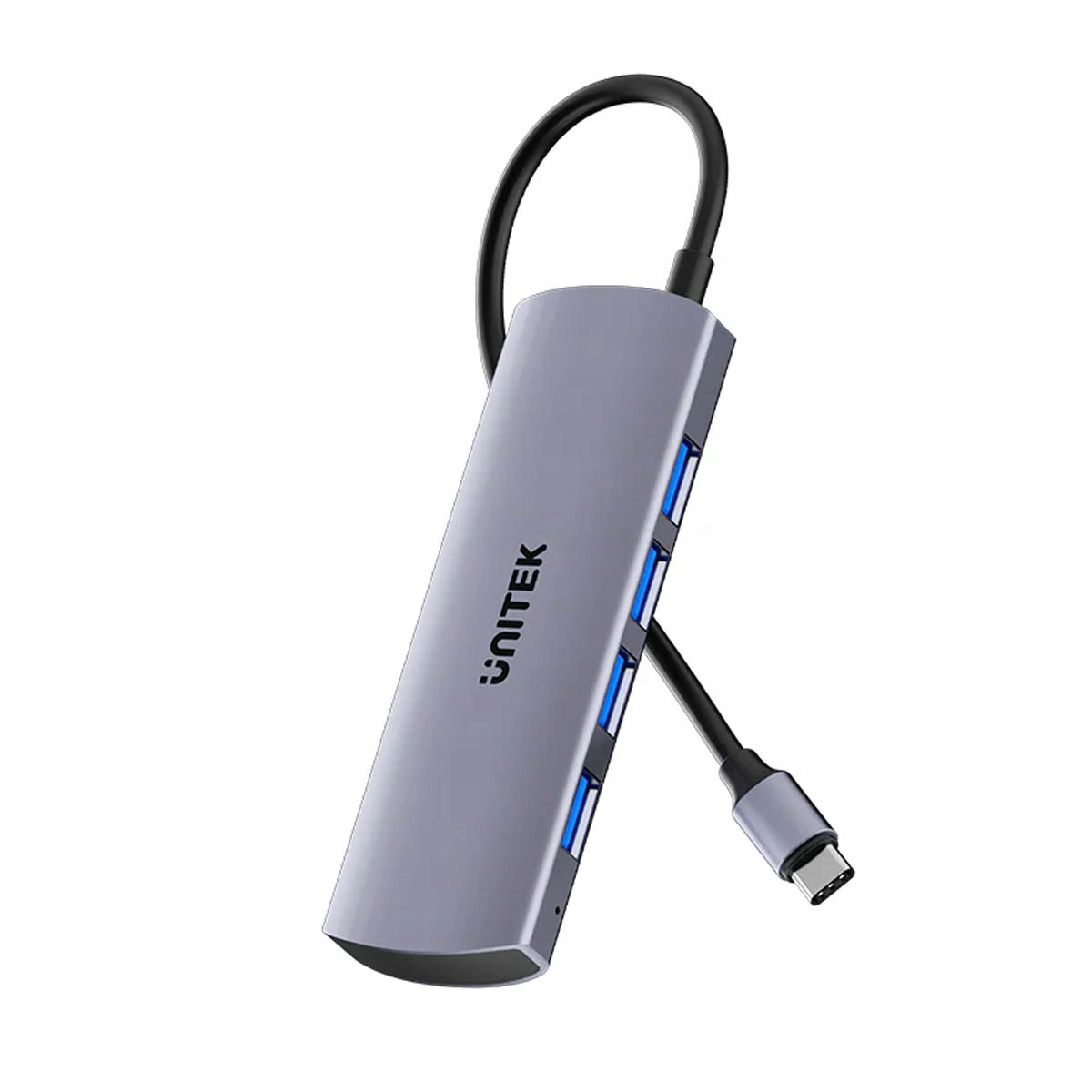 Unitek Hub 4w1 USB-C 10 Gbps, 4x USB-A H1112EGY01 – Rozszerz swoje możliwości