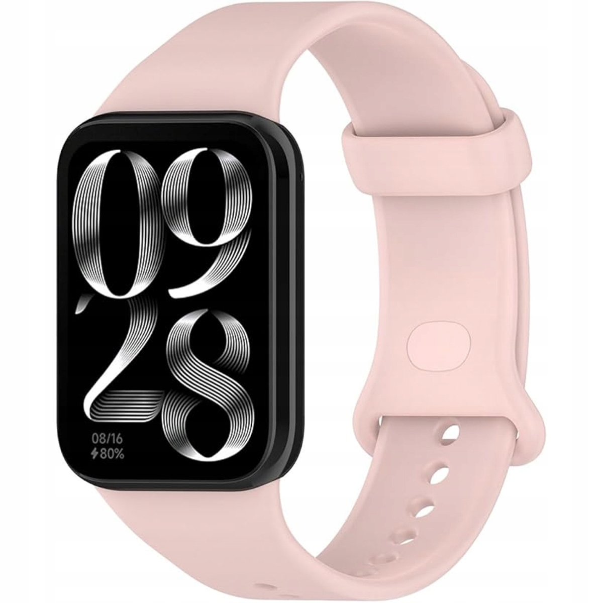 Pasek do Xiaomi Smart Band 9 Pro – Różowy silikonowy pasek do Twojego smartwatcha