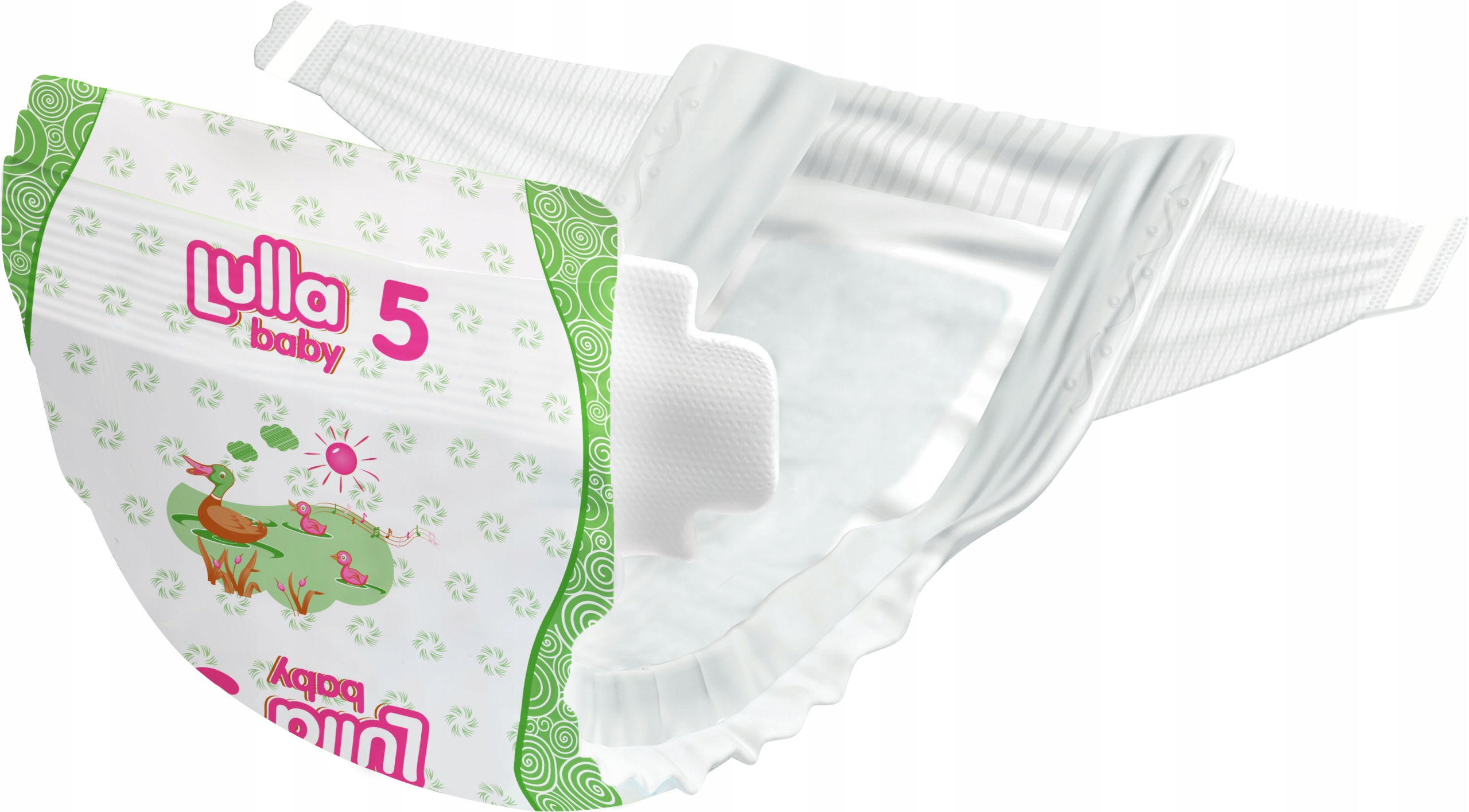 Lulla Baby Pieluszki Jednorazowe Rozmiar 5, 52 szt. JUMBO PACK – Komfort i suchość dla Twojego dziecka