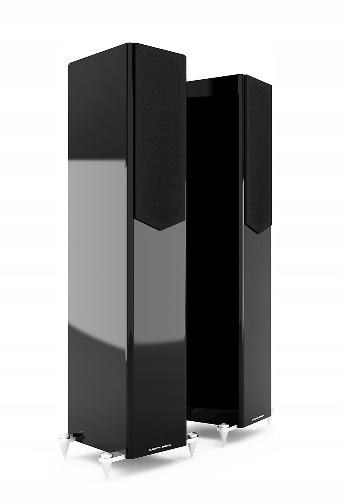 Acoustic Energy AE509 – Kolumny głośnikowe podłogowe w kolorze czarnym połysku