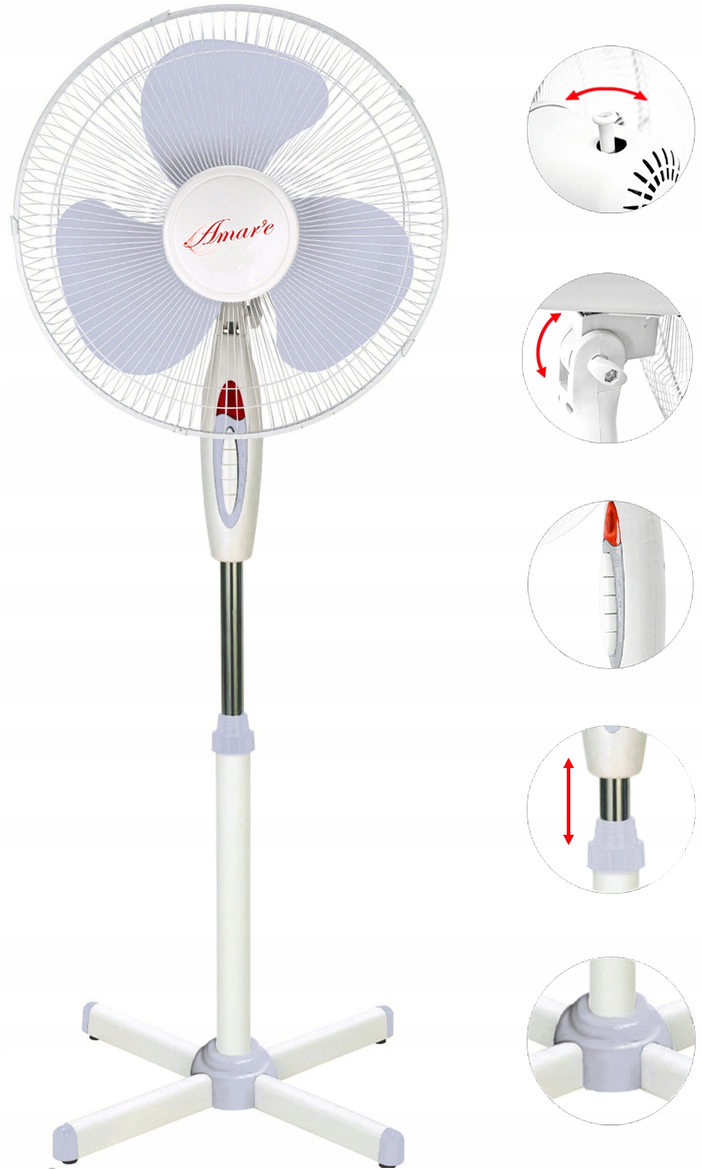 Funkcja automatycznej oscylacji – Równomierne rozprowadzanie powietrza