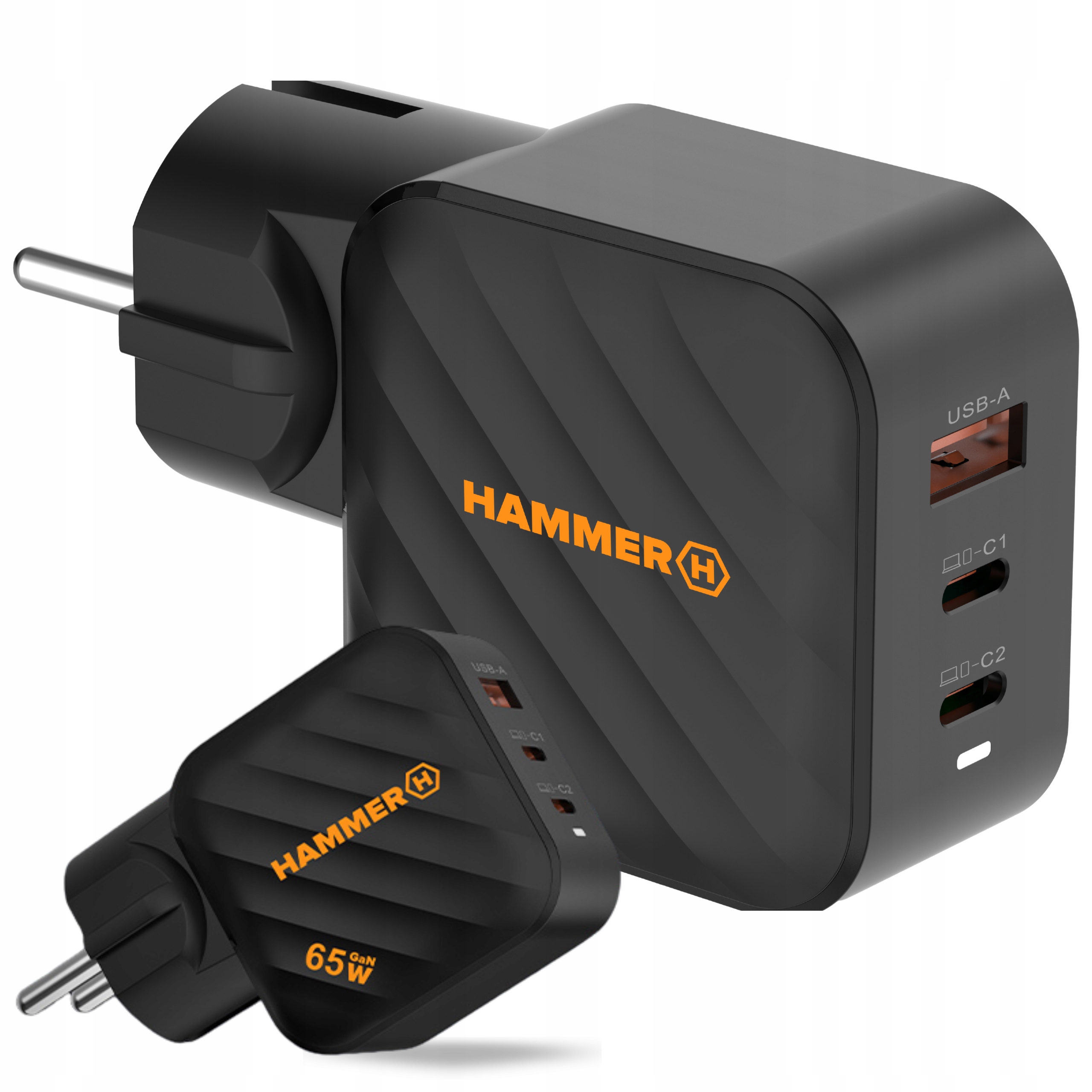 HAMMER RapidCharge 65W – Szybkie i uniwersalne ładowanie dla Twoich urządzeń