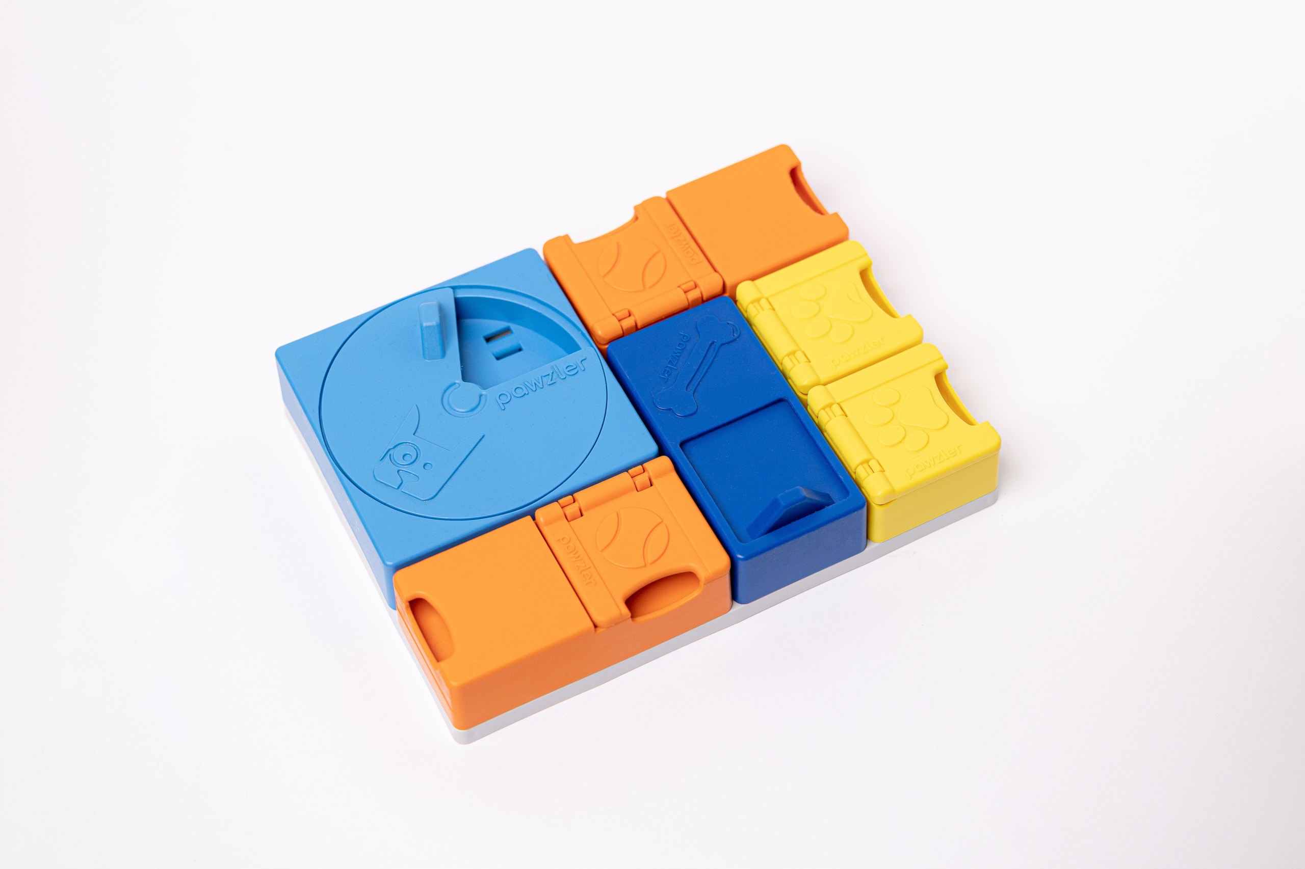 Pawzler Rainbow - Zestaw modułowych zabawek dla psa wspierających rozwój