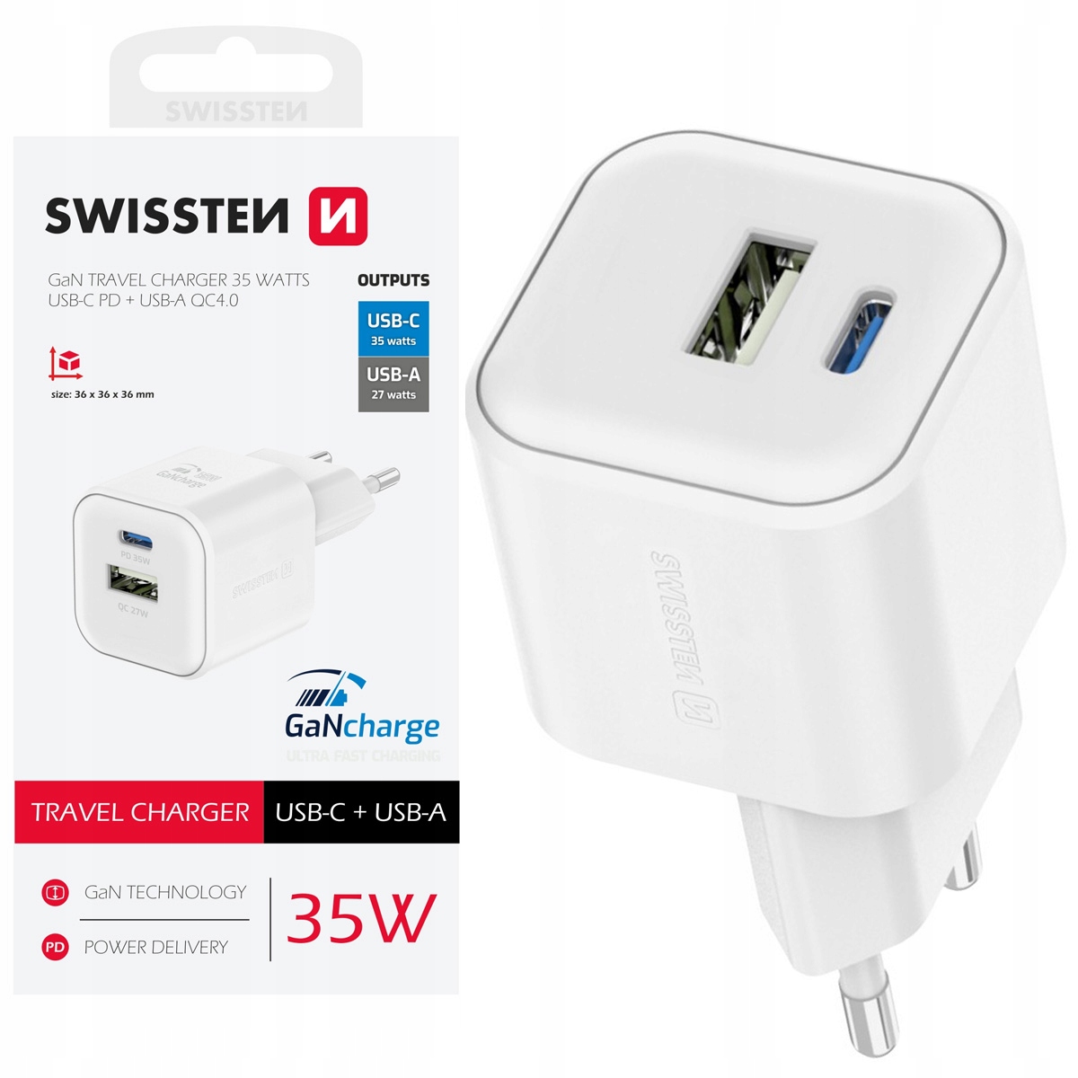 Wydajność ładowania – USB-C i USB-A z Quick Charge 4.0