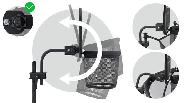 ZIPRO zestaw do koszykówki na trampolinie