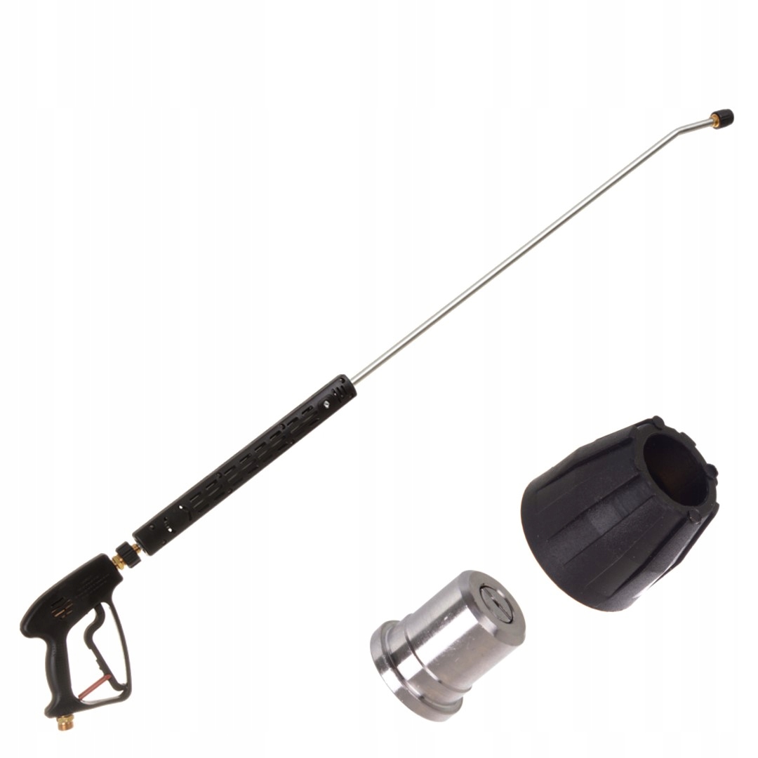 Pistolet lanca 1200mm do KARCHER HD HDS Kranzler 40l/min gwint M22 – Wysokiej jakości akcesoria do myjek ciśnieniowych