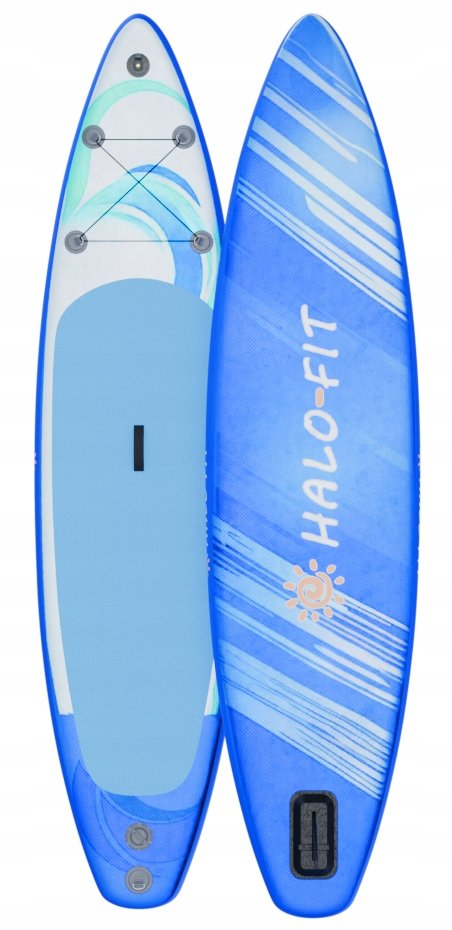 Deska Halo-Fit SUP Pompowana 335x81x15 cm – Idealny wybór dla miłośników SUP-surfingu