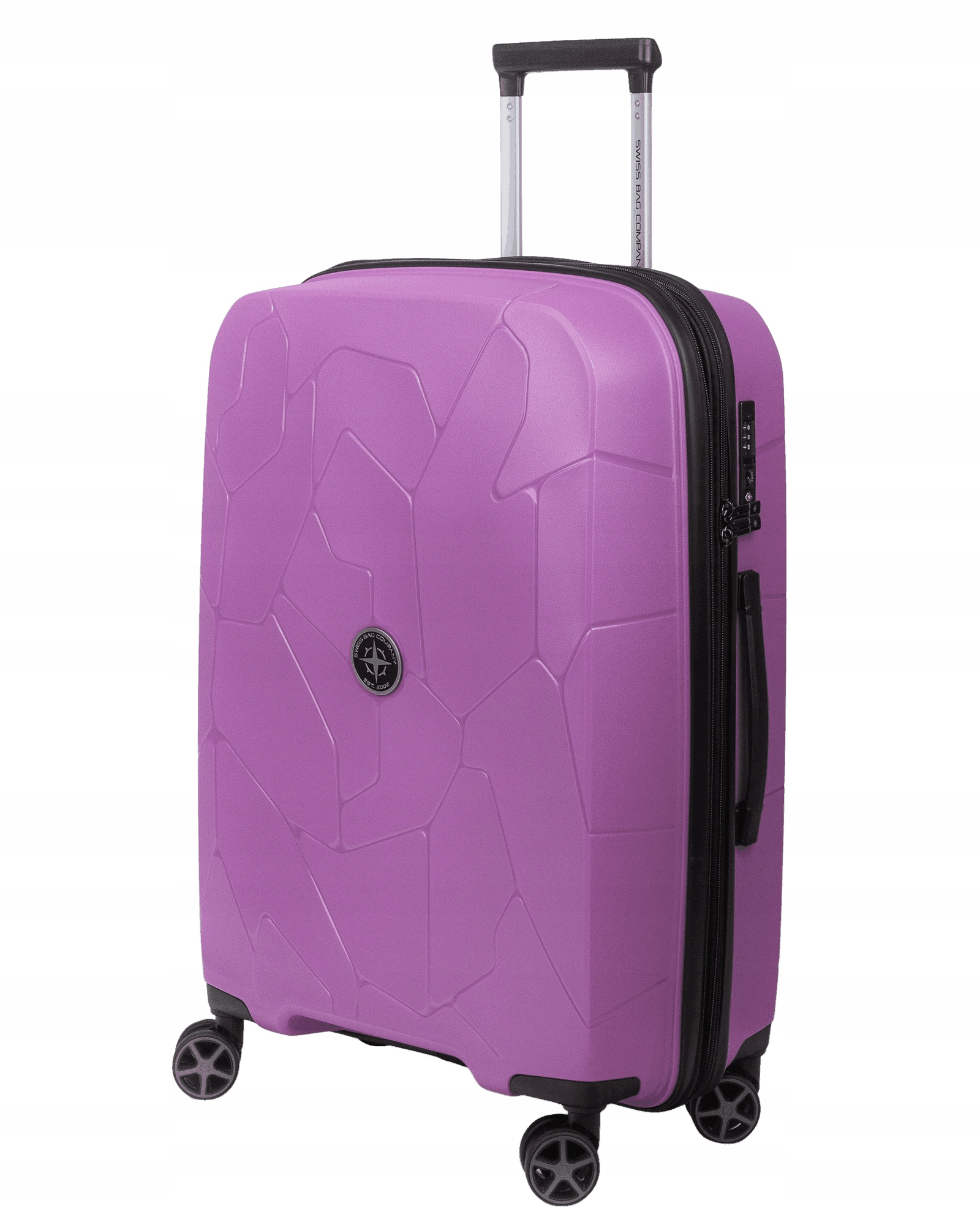 Średnia walizka SwissBags Lava 66 cm crocus – Idealna na każdą podróż