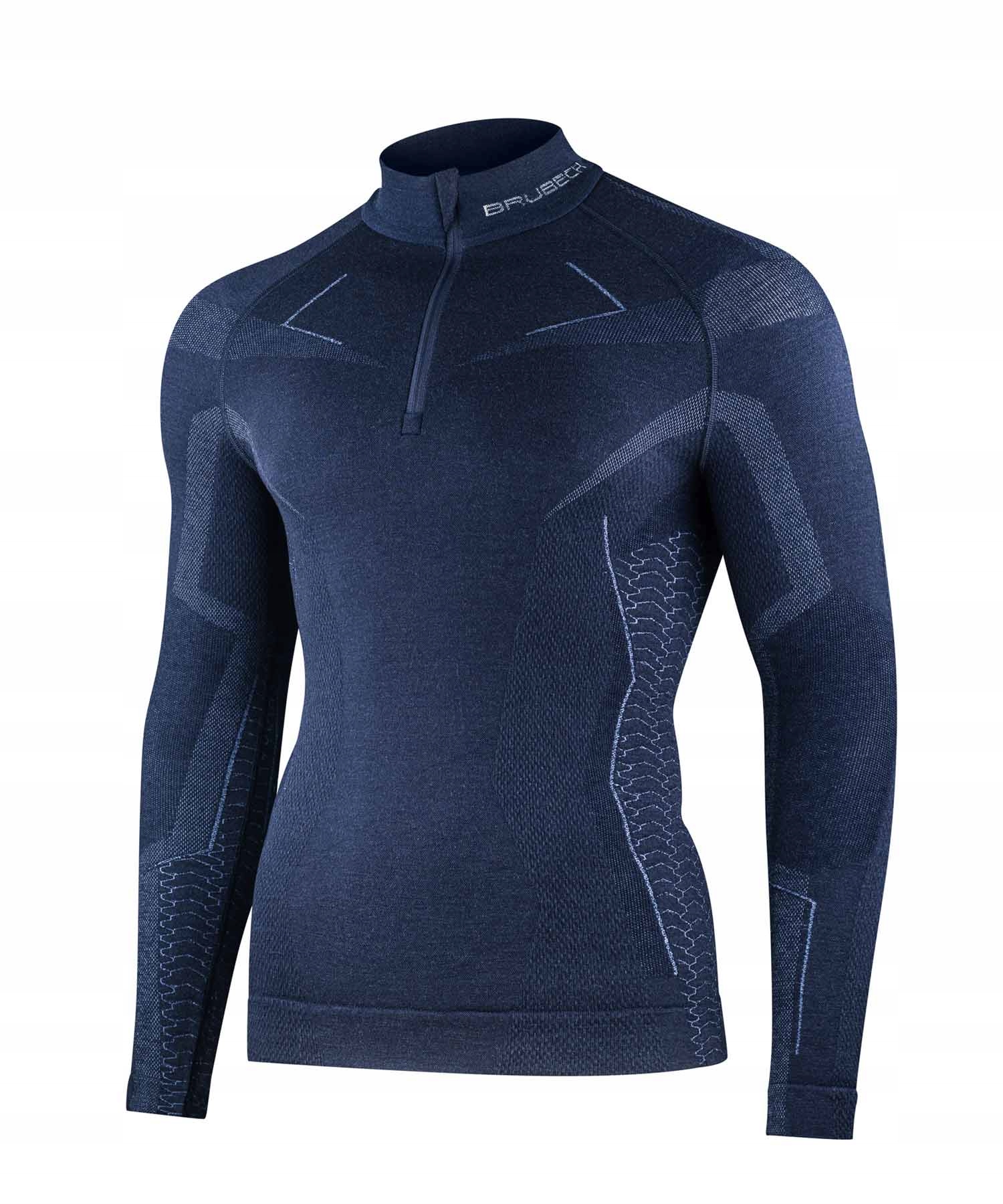 Bluza męska z krótkim ekspresem EXTREME MERINO – Komfort i ciepło w każdych warunkach