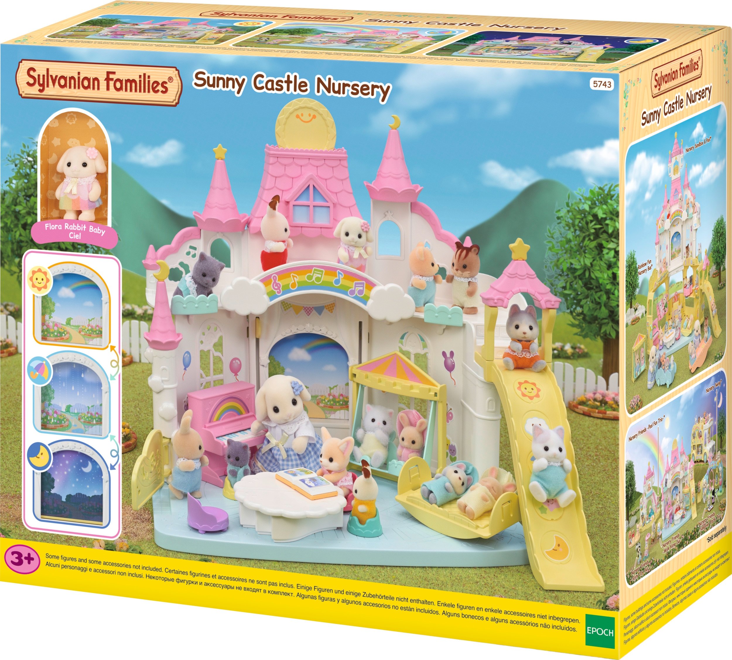 Sylvanian Families Playset Sylvanian Families 5743 Sunny Castle Nursery Morele