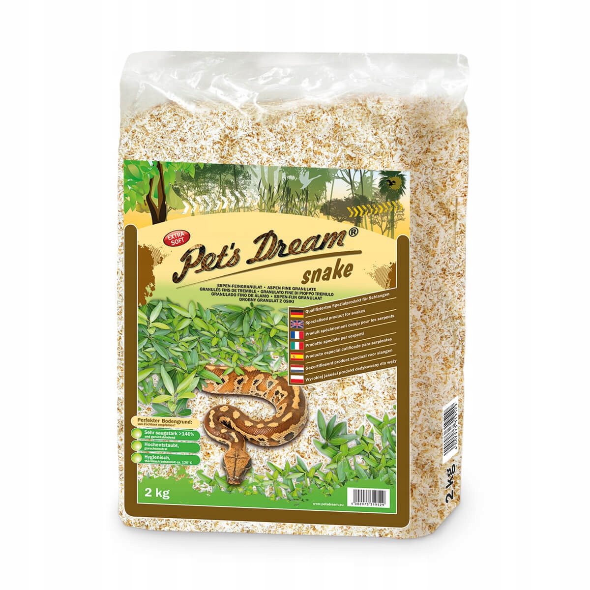 Jrs PETS DREAM Snake Podłoże dla Węży – Idealne tło dla hodowli węży