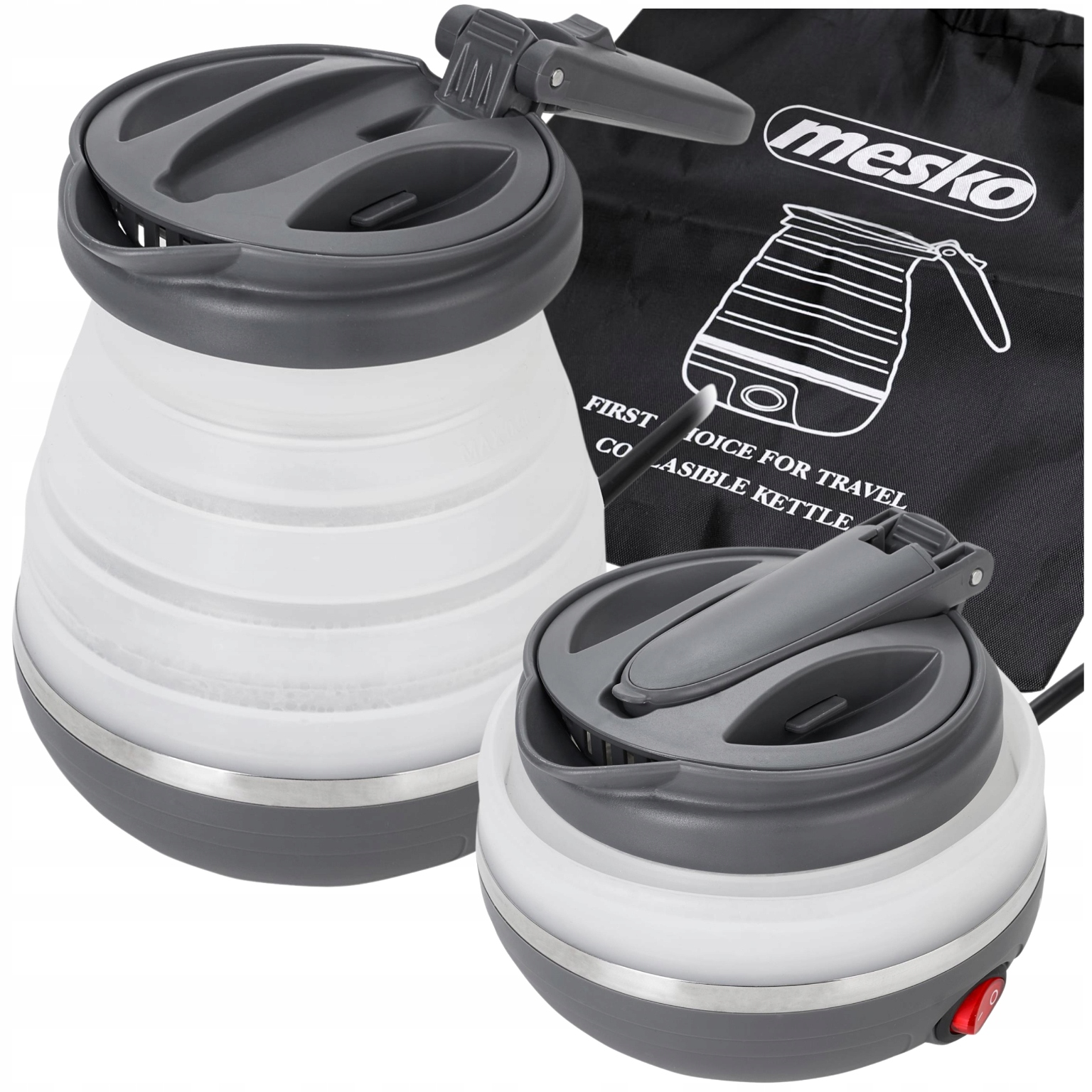 Składana konstrukcja z silikonu – Oszczędność miejsca