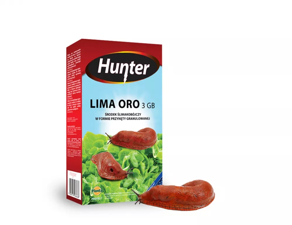 Hunter Lima Oro na ślimaki – Skuteczny środek ślimakobójczy w granulacie 250g