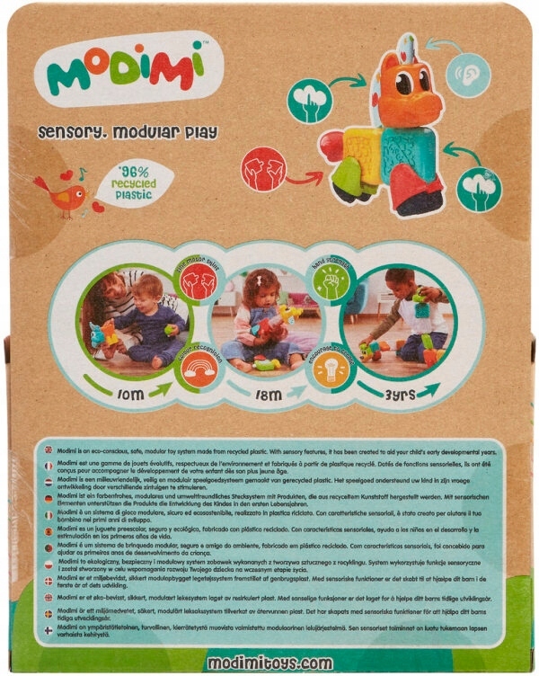 Ekologiczny i bezpieczny system zabawek Modimi