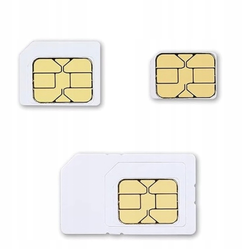 Możliwość aktywacji eSIM i różne formaty SIM – Standard, Micro, Nano