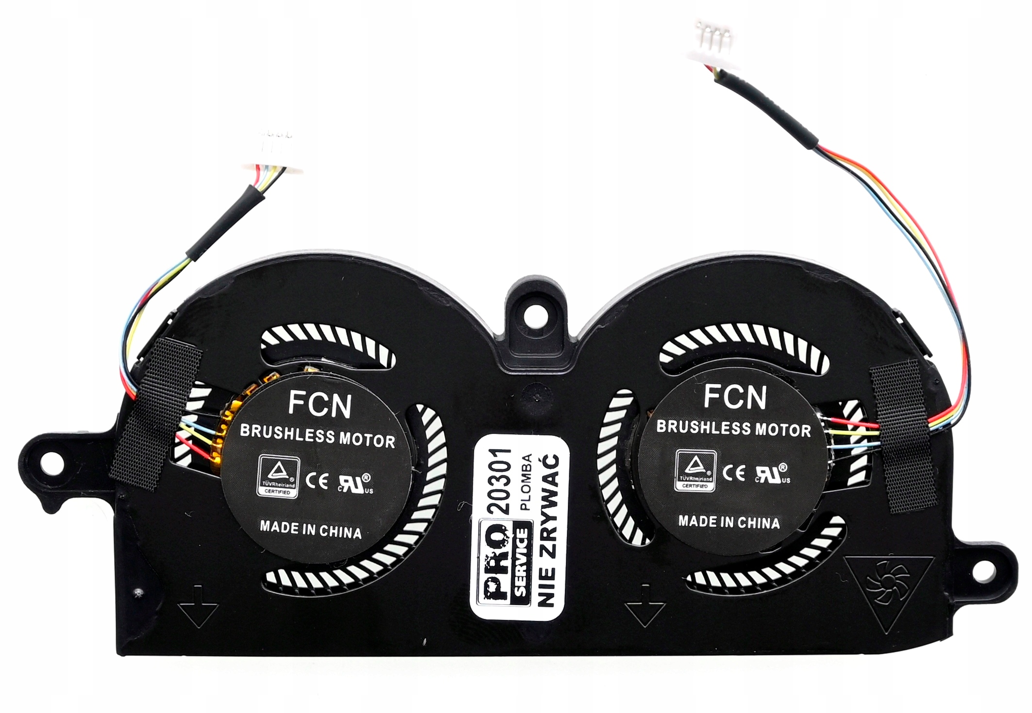 Waga i wymiary wentylatora ASSY FAN XPS 9370