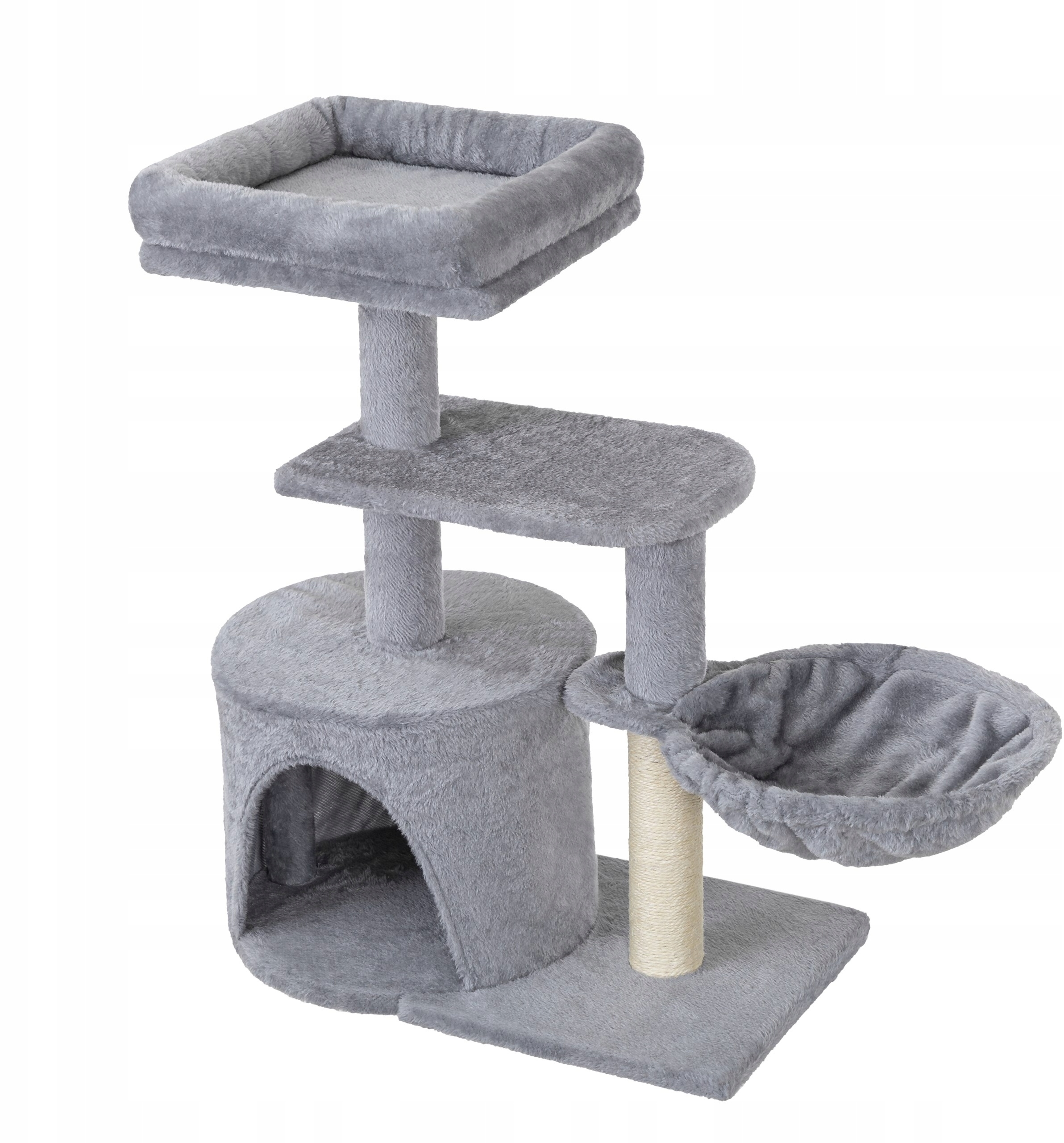 Wielopoziomowa konstrukcja dla zabawy i relaksu