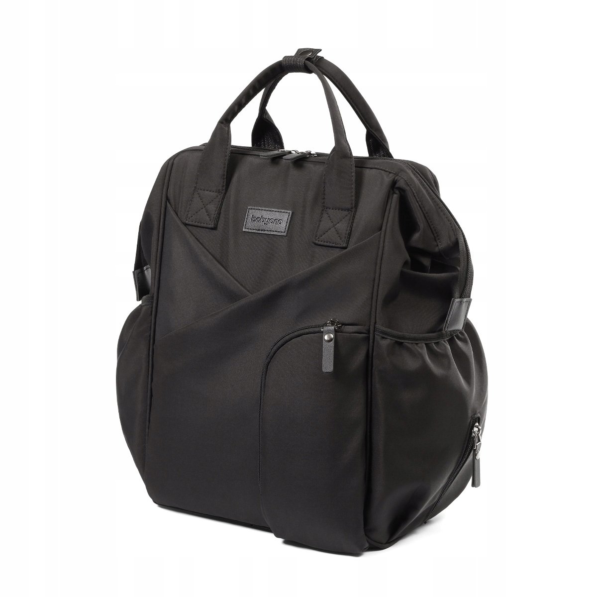 Plecak dla mamy MODERN STYLE Babyono 1649/01 czarny – Stylowy towarzysz każdej mamy