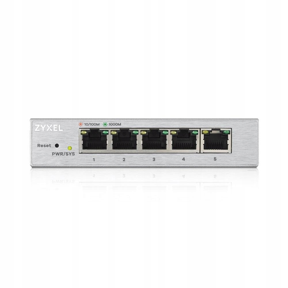5 portów Gigabit Ethernet – Szybkie połączenia dla Twojej sieci