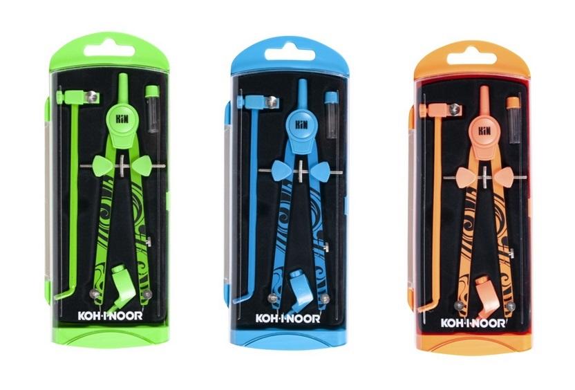 Zestaw z cyrklem 4 elementy – Idealne narzędzie do rysowania dla dzieci