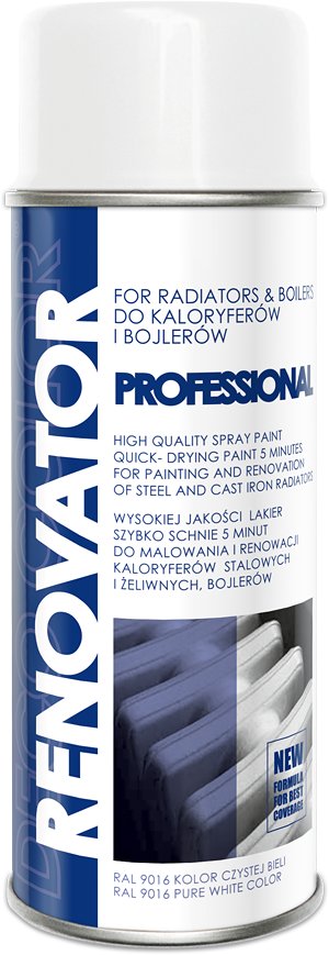 Farba do renowacji kaloryferów RAL 9016 400ml – Idealne rozwiązanie dla Twojego ogrzewania