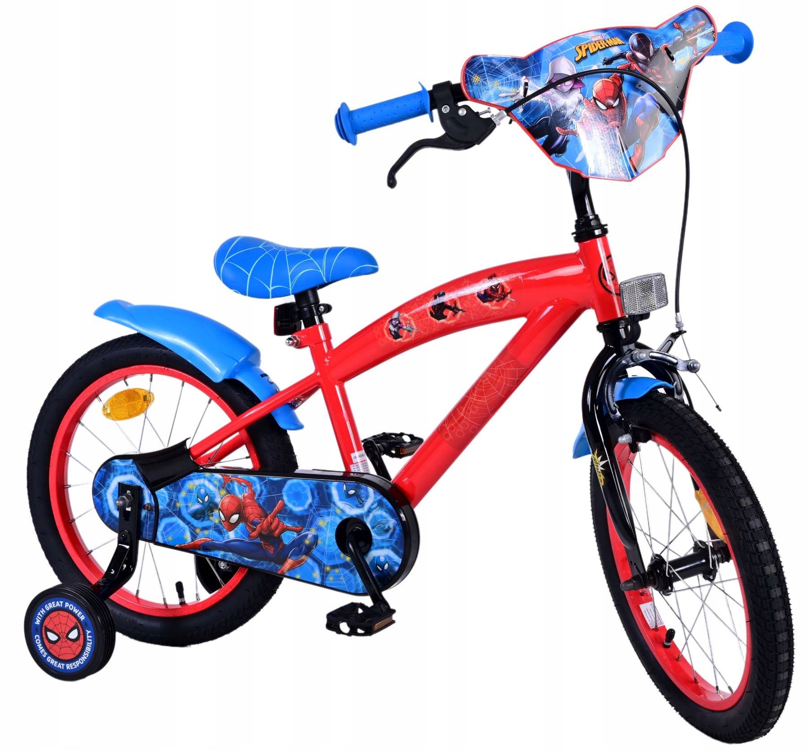Rower 16' Spiderman 21637-SACB 16374 – Idealny rower dla małych superbohaterów