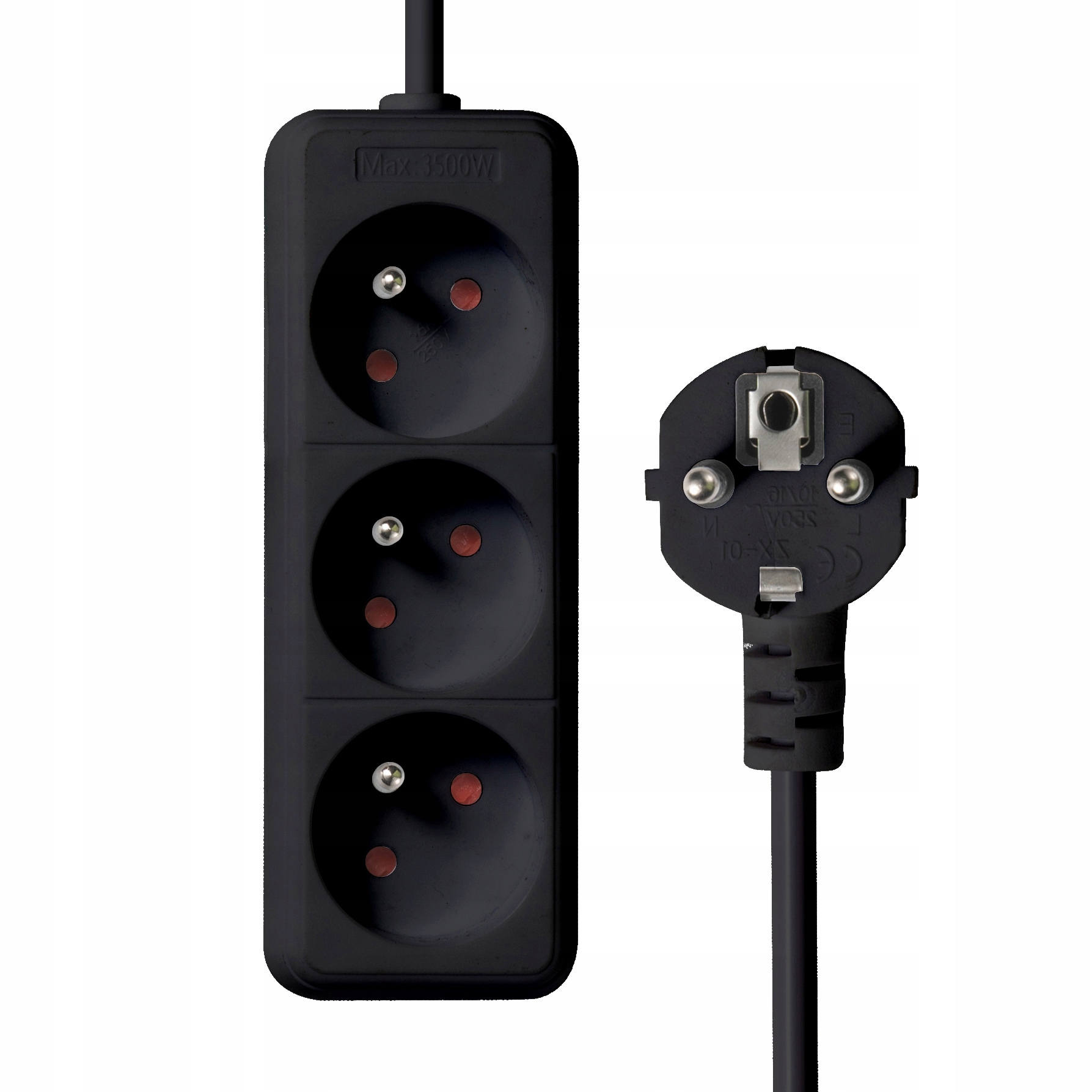 Listwa zasilająca Bounn 3 gniazda 5m czarna 16A – Niezawodne zasilanie w Twoim domu i biurze