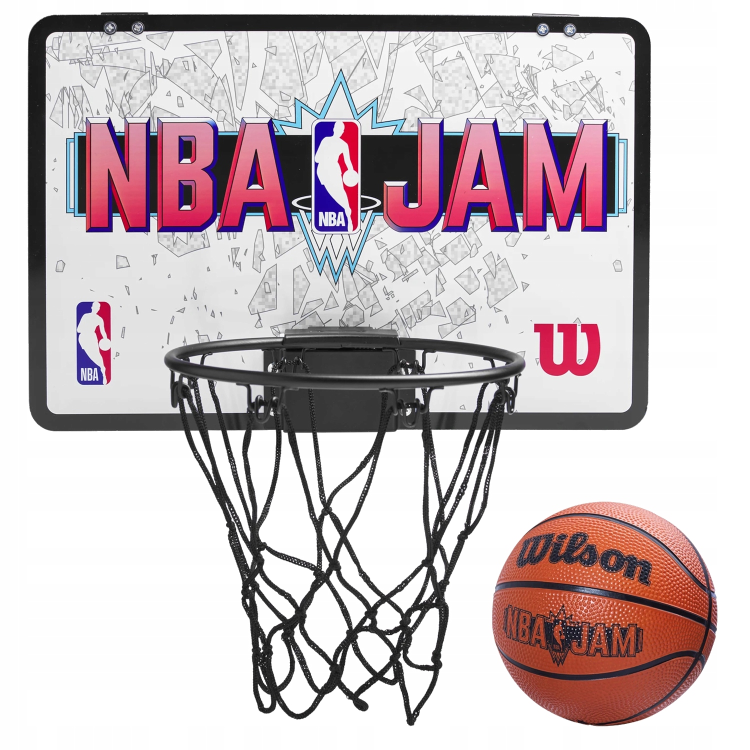 Wilson NBA Jam Mini Hoop WZ6013301 – Idealna zabawa w koszykówkę w mini formacie