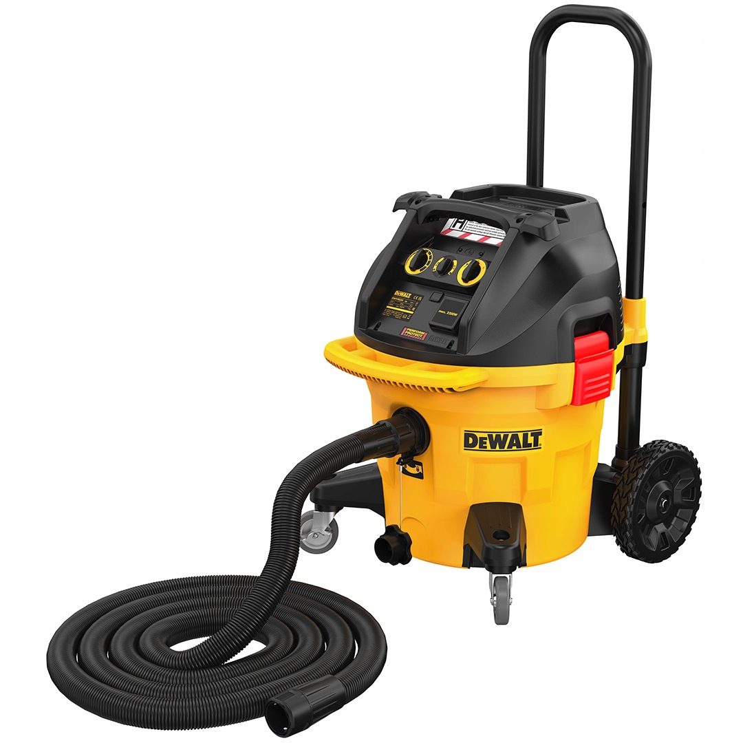Odkurzacz przemysłowy 1400W 38 L sucho/mokro Klasa H DEWALT DWV905H – Wydajność i wszechstronność w jednym
