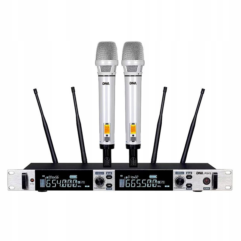 Odbiornik UHF z automatycznym skanowaniem