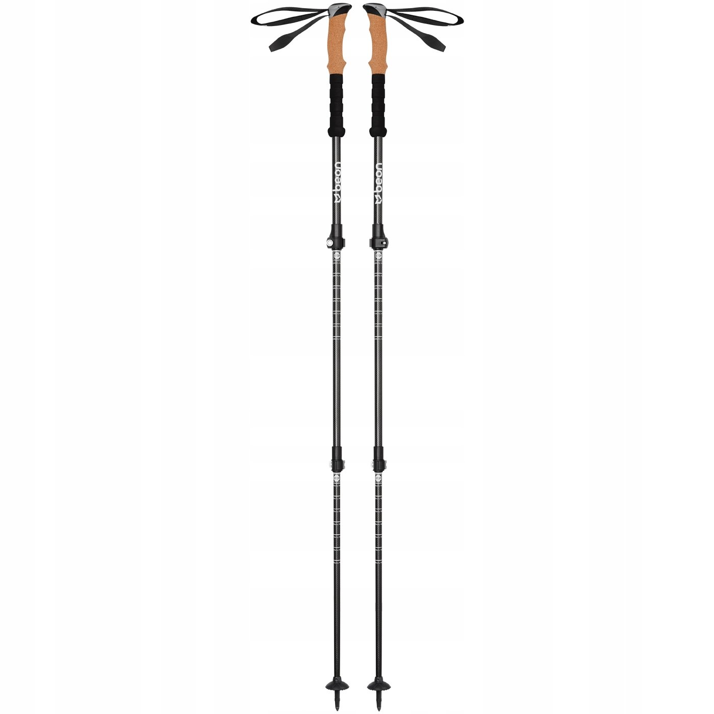 Beon Kije trekkingowe karbonowe Beon Elite – Idealne do trekkingu i nordic walking
