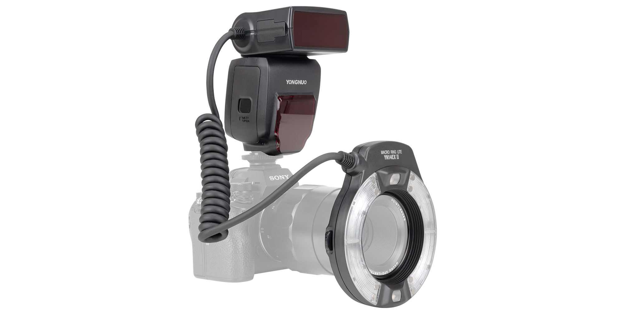 Lampa pierścieniowa Yongnuo YN14EX II do Sony - Dopracowana konstrukcja