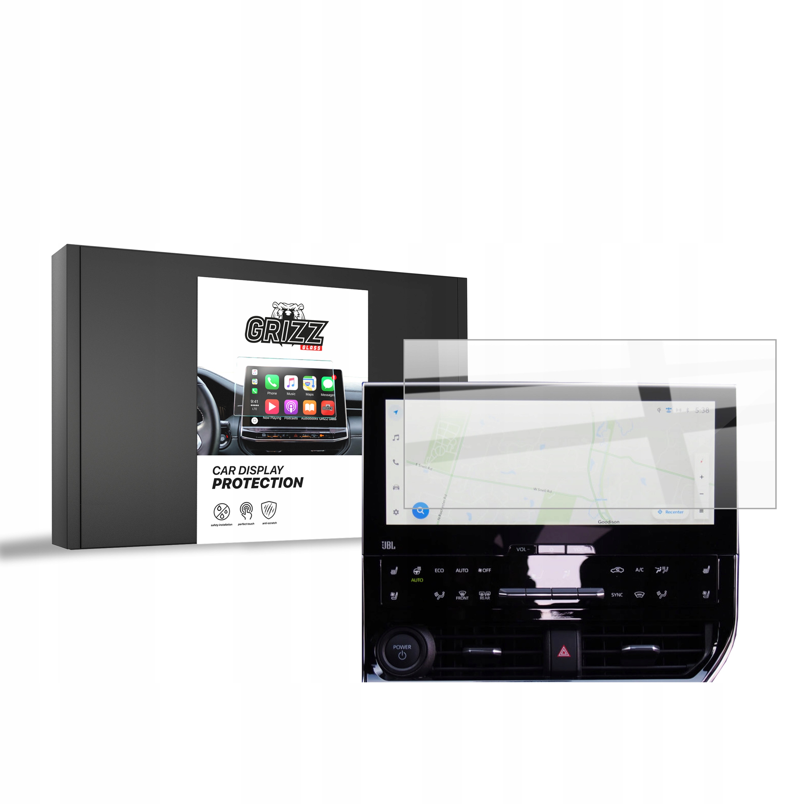 Folia ceramiczna GrizzGlass CarDisplay Protection do Subaru Solterra EV (2022-2025) – Niezawodna ochrona wyświetlacza