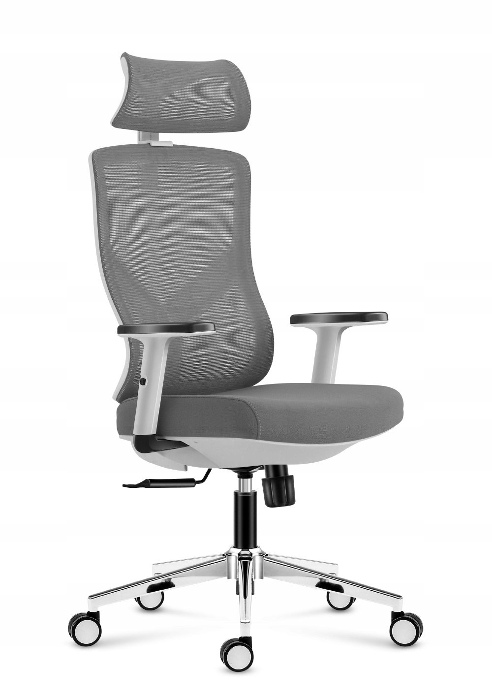 Fotel obrotowy MarkAdler Manager 3.3 White – Komfort i ergonomia w Twoim biurze